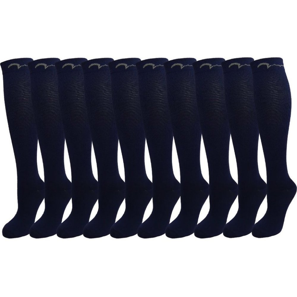 10 Pair Graduated Compression Socks 15-20 mmHg. Na